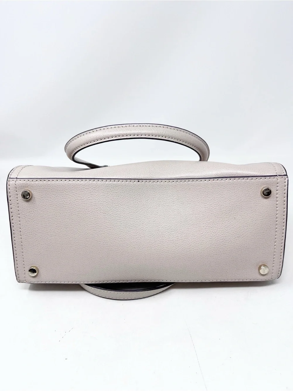 KATE SPADE NEW YORK IVORY LEATHER 2 STRAP PURSE